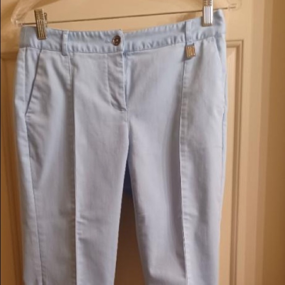 Michael Kors Slimming Pants size 4 Baby Blue